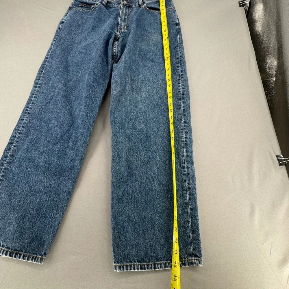 VTG Indigo Palms Tommy Bahama Mens Relaxed Fit Straight Leg Jeans Blue 36x32